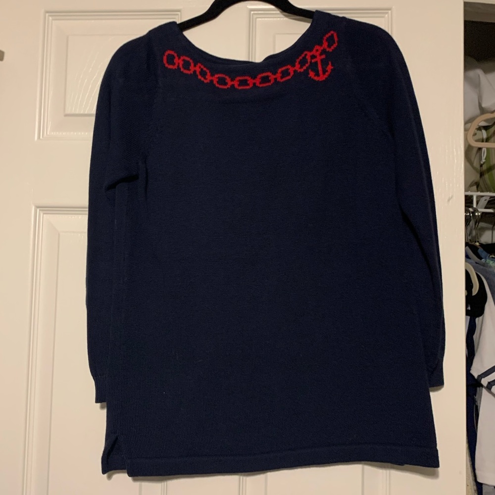 Vineyard vines dark blue sweater